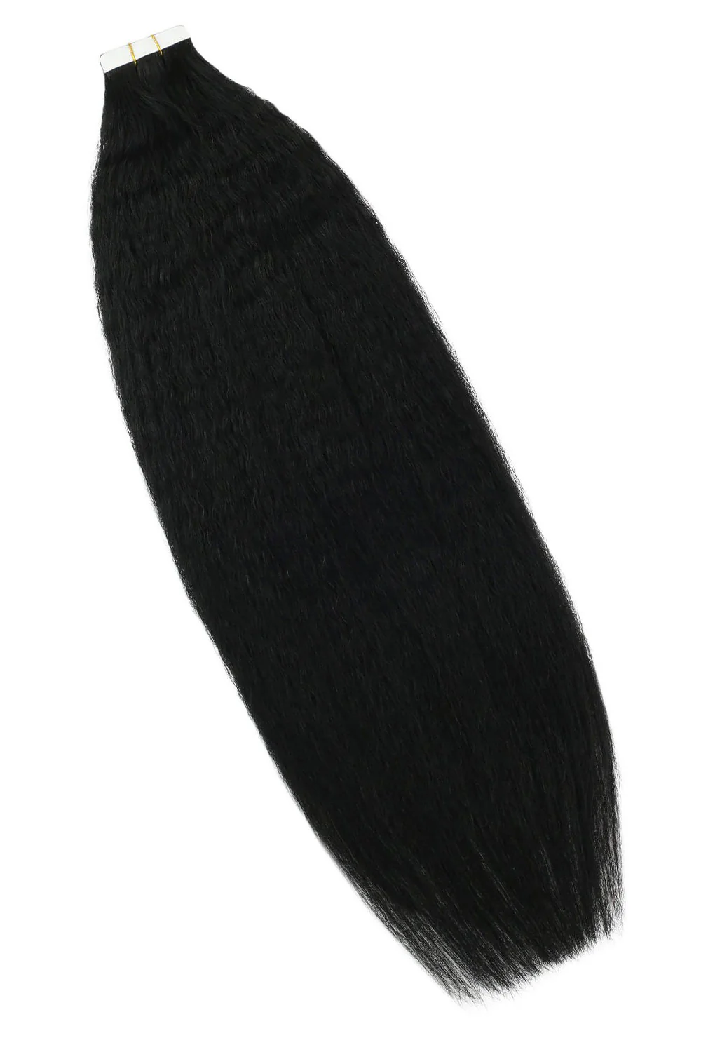 Invisible YaKi Tape In Hair Extensions For Black Fine Hair - Image 2