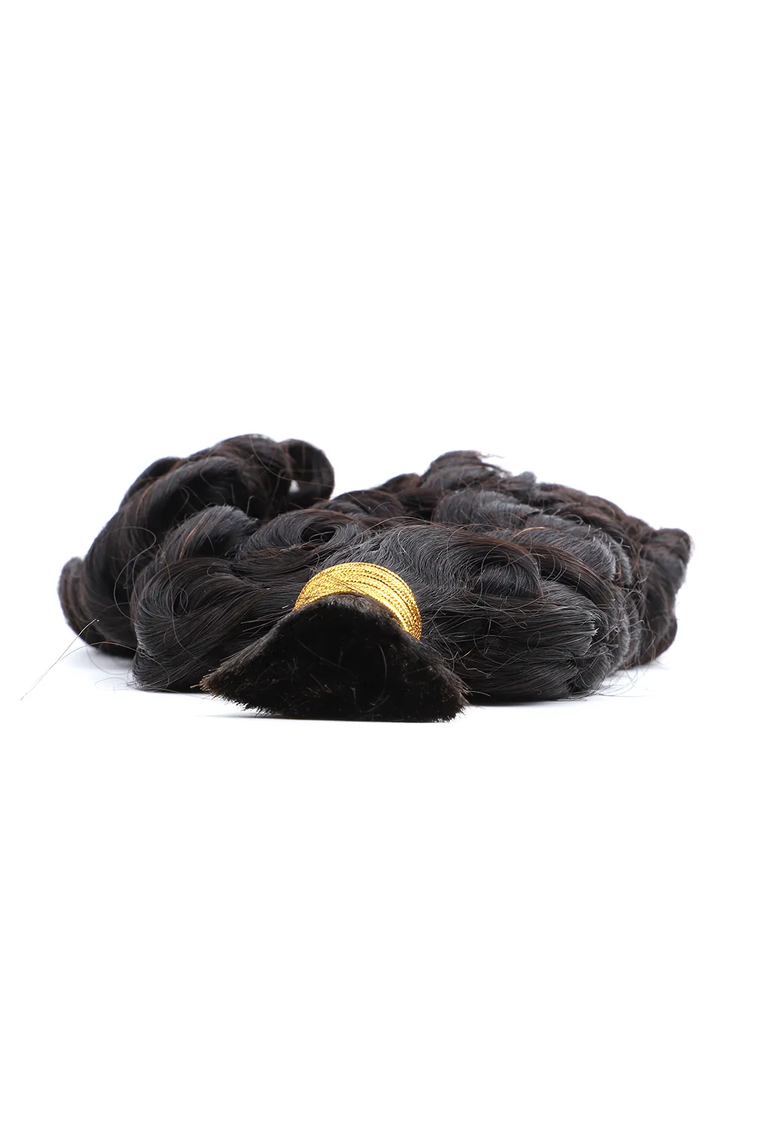 Ygwigs Twist Curly Bulk Human Hair for Braiding Natural Black - Image 2