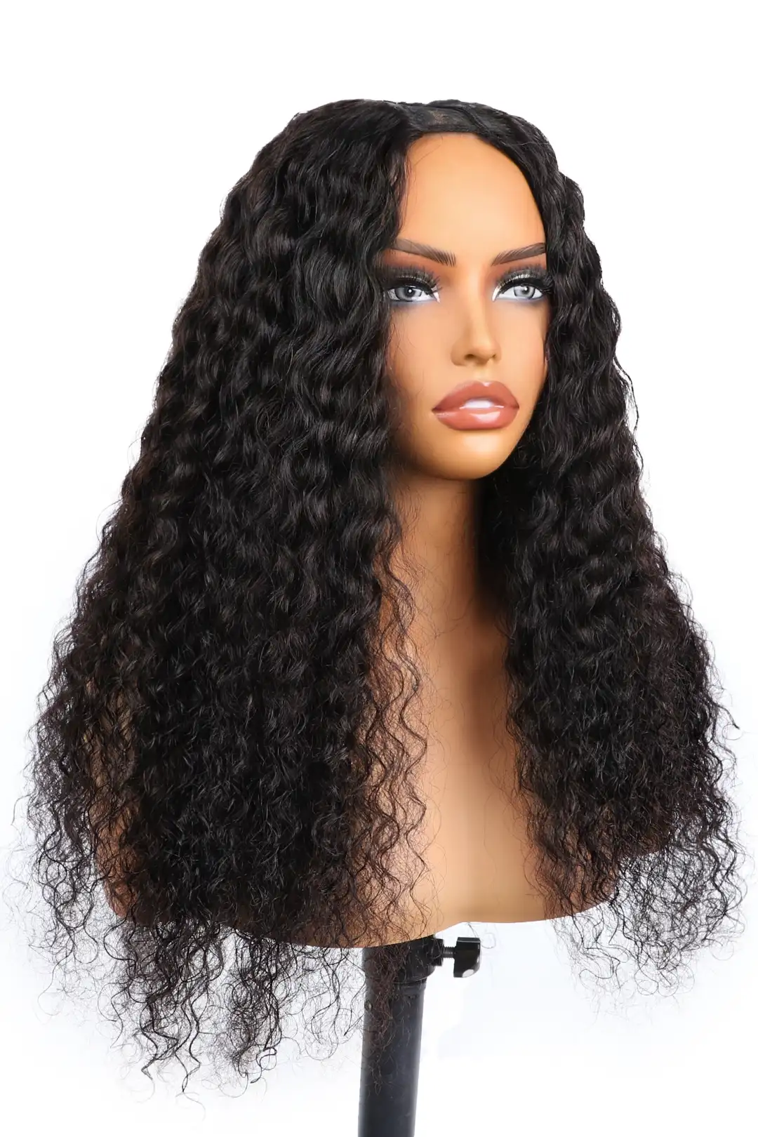 U Part Wig Deep Wave Human Hair Beginner Friendly - Image 2