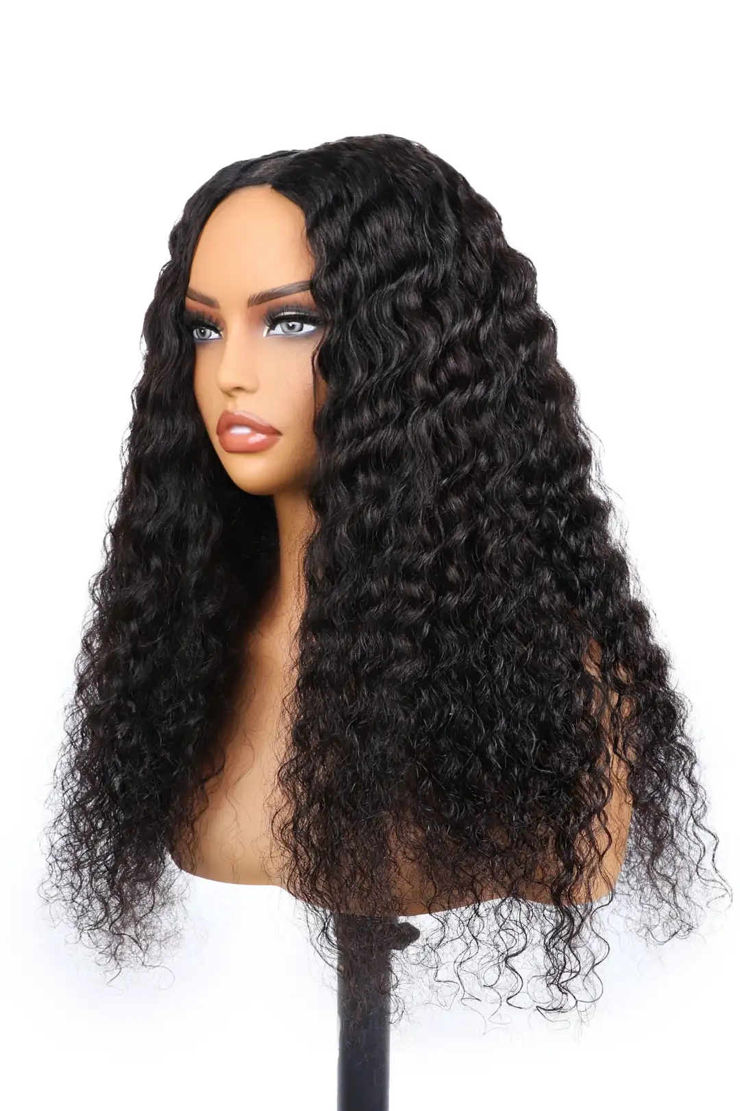 U Part Wig Deep Wave Human Hair Beginner Friendly - Image 3