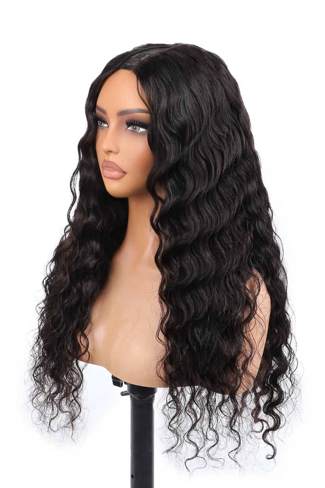 U Part Wig Loose Wave Human Hair Beginner Friendly - Image 2