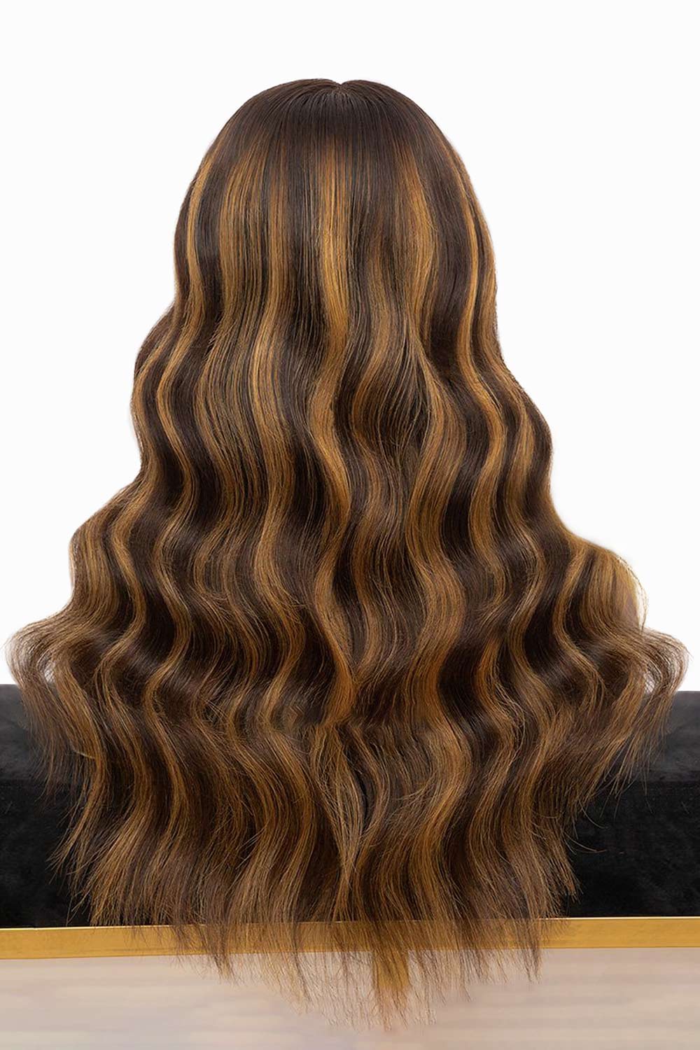 13x6 Highlight Brown Body Wave HD Lace Wig-HD12 - Image 6