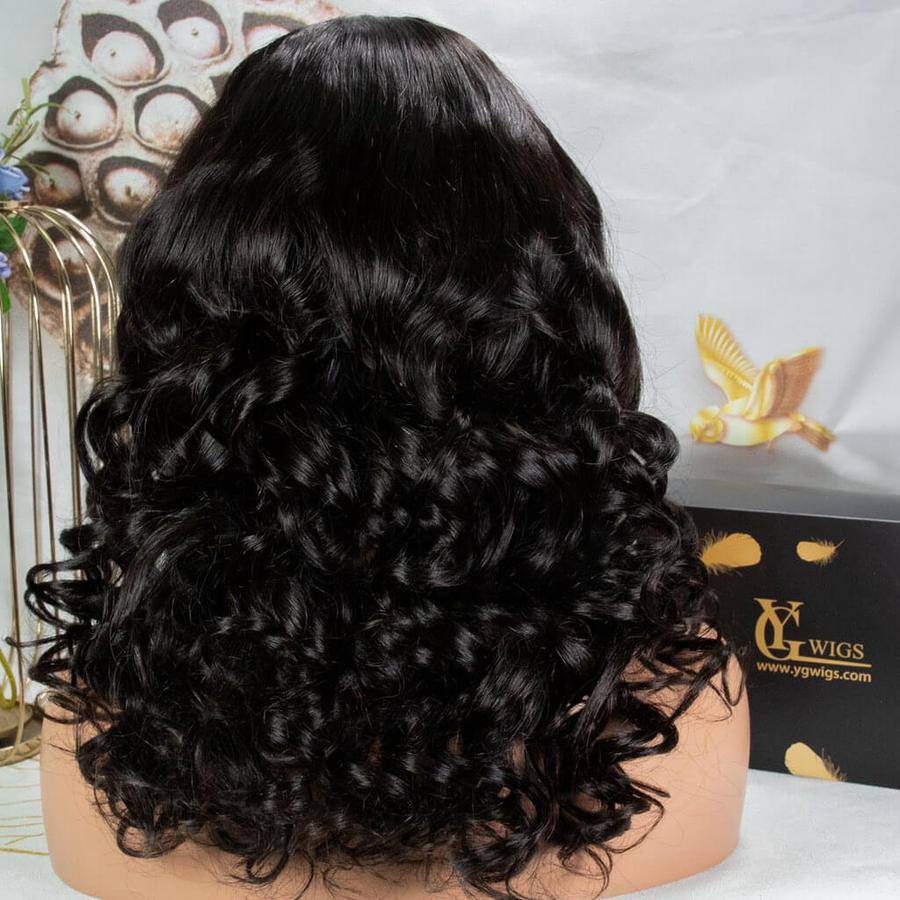 Body Wave Non Lace Scalp Top Wigs Virgin Human Hair MM06 - Image 4