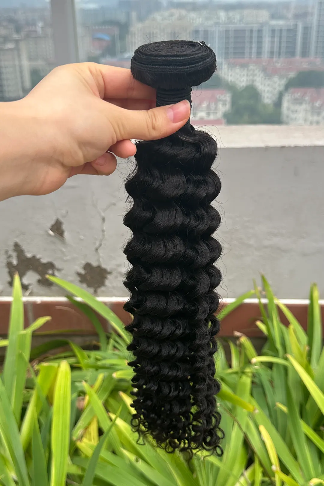 Brazilian Hair Bundles Sew in Extensions Curly - Image 3