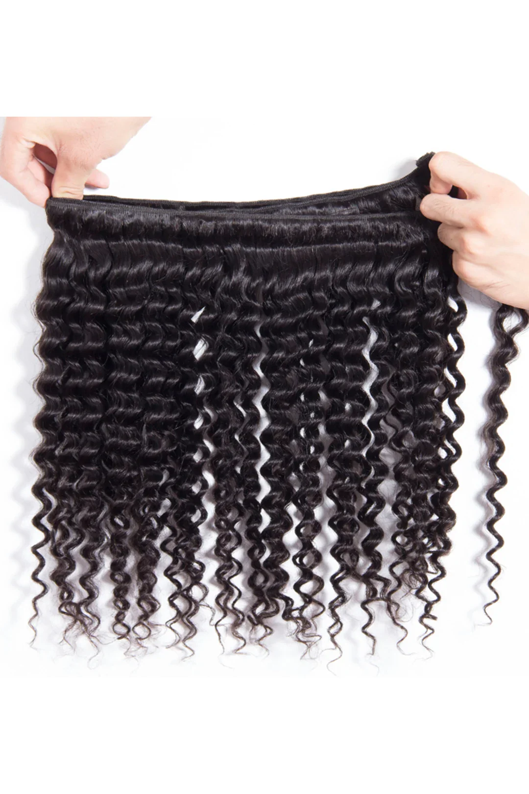 Cambodia Virgin Hair Bundles Sew in Extensions Deep Wave - Image 7