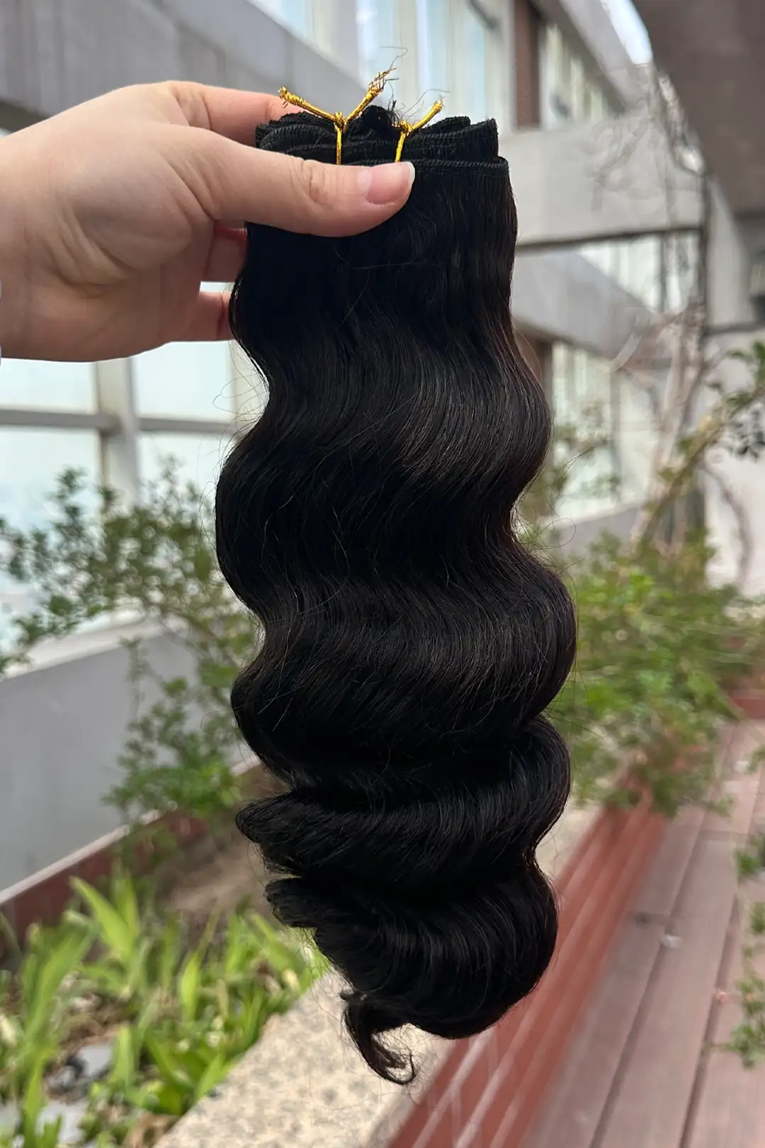 Cambodia Virgin Hair Bundles Sew in Extensions Loose Wave - Image 4