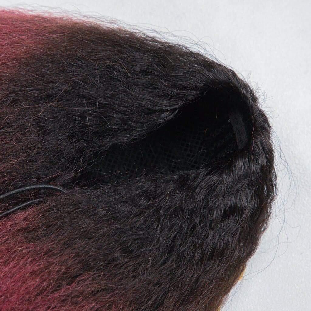 Kinky Straight Natural Mix Color Drawstring Ponytail 120-150g - Image 18
