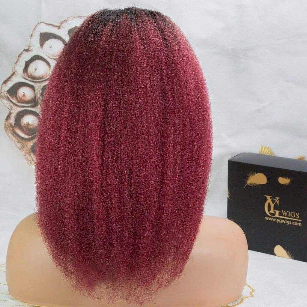 Kinky Straight Natural Mix Color Drawstring Ponytail 120-150g - Image 21