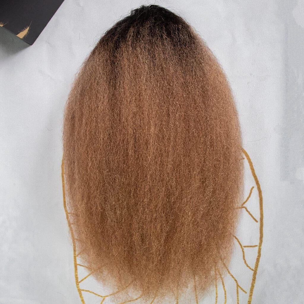 Kinky Straight Natural Mix Color Drawstring Ponytail 120-150g - Image 26