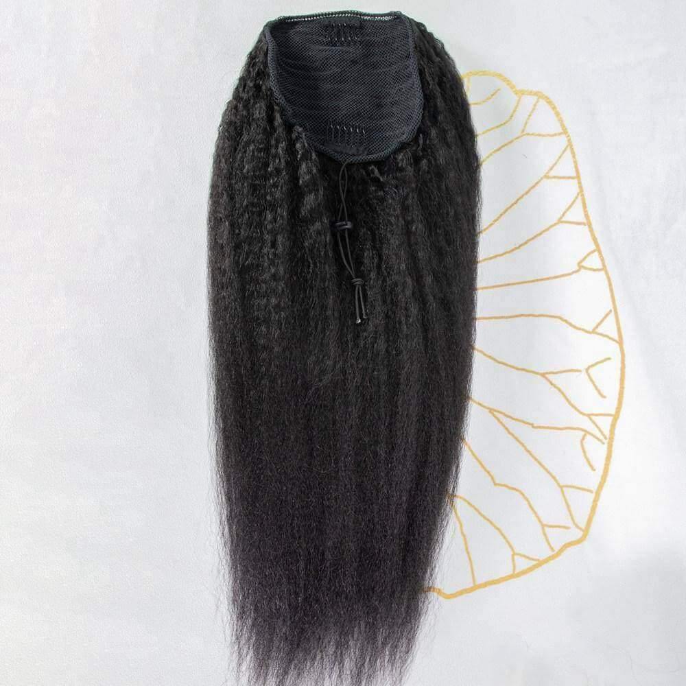 Kinky Straight Natural Mix Color Drawstring Ponytail 120-150g - Image 8