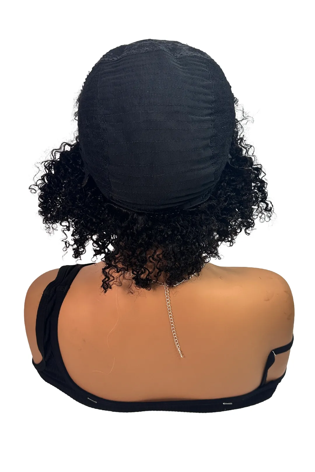 Ygwigs Non Lace Scalp Top Wig Afro Kinky Curly 14-16 inch Natural Color - Image 6