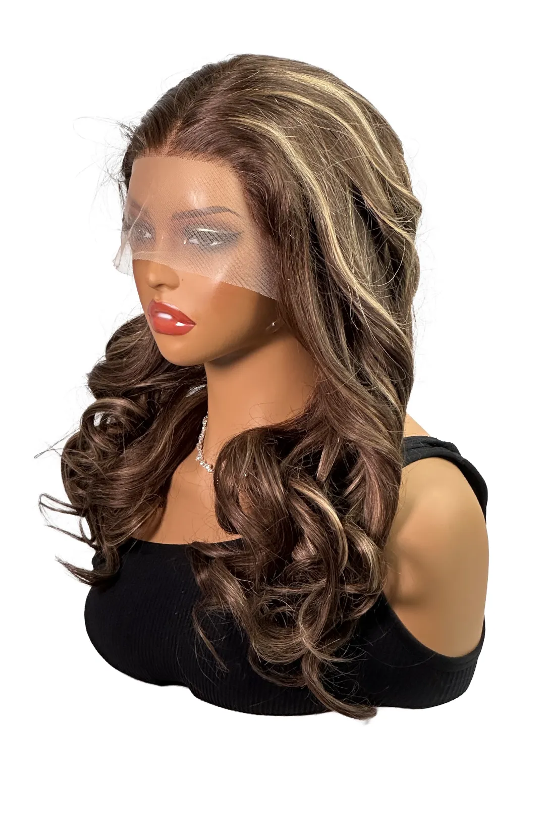 Ygwigs T Part Lace Wig Highlight 27# Body Wave 16 inch - Image 2