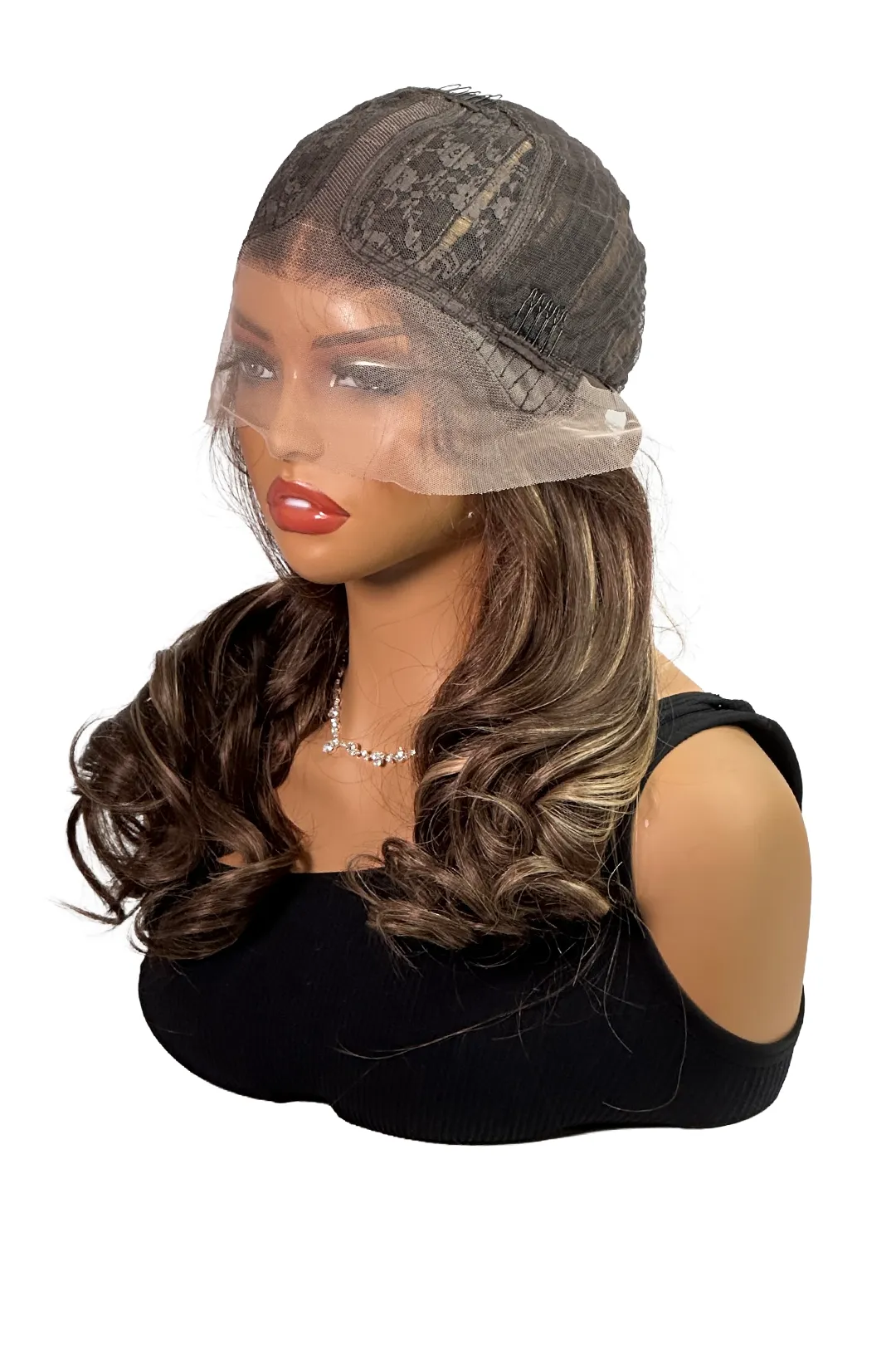 Ygwigs T Part Lace Wig Highlight 27# Body Wave 16 inch - Image 5